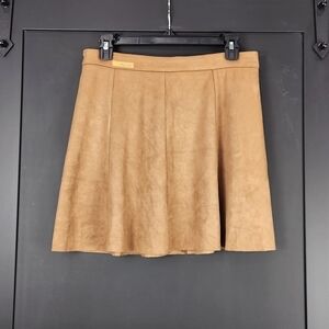 Anthropologie Level 99 Faux Leather  Skirt Size 28/6